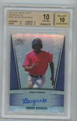Xander Bogaerts [Prismatic Blue Autograph] #XB1 Baseball Cards 2011 Leaf Metal Draft Prices