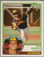 Sid Monge Baseball Cards 1983 Topps Traded Prices