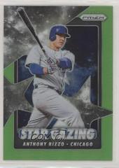 Anthony Rizzo [Lime Green Prizm] #SG-8 Baseball Cards 2020 Panini Prizm Star Gazing Prices
