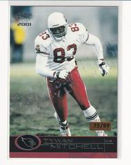 Tywan Mitchell [Hobby LTD] #9 Football Cards 2001 Pacific Prices