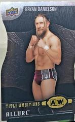 Bryan Danielson #TA-22 Wrestling Cards 2022 Upper Deck Allure AEW Title Ambitions Prices