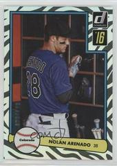 Nolan Arenado [Holoflow] #21 Baseball Cards 2016 Panini Donruss 1982 Prices