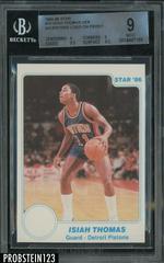 Isiah Thomas Basketball Cards 1985 Star Prices