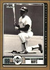 Willie Mays [Gold] Baseball Cards 1999 Upper Deck Retro Prices