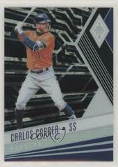 Carlos Correa [Black] #9 Baseball Cards 2018 Panini Chronicles Phoenix Prices