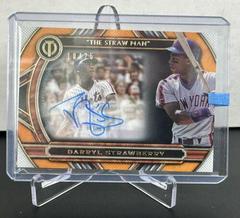 Darryl Strawberry [Orange] #TTN-DS Baseball Cards 2023 Topps Tribute to Nicknames Autographs Prices