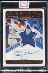 Clayton Kershaw [Bases Loaded] Baseball Cards 2022 Panini Three and Two Lone Star Signatures Prices