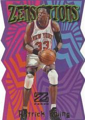 Patrick Ewing Basketball Cards 1997 Skybox Z Force Zensations Prices