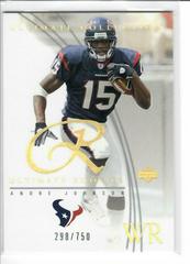 Andre Johnson Football Cards 2003 Ultimate Collection Prices