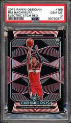 Rui Hachimura [Red] #189 Basketball Cards 2019 Panini Obsidian Prices