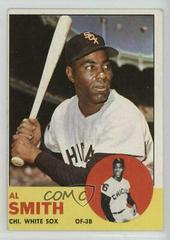 Al Smith #16 Baseball Cards 1963 Topps Prices
