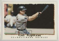 Cal Ripken Jr. Baseball Cards 1995 Topps Prices