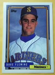 Dave Fleming #192 Baseball Cards 1992 Topps Prices