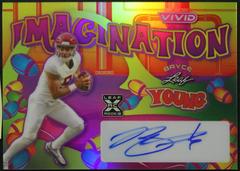 Bryce Young #VI-BY1 Football Cards 2023 Leaf Vivid Autographs Imagination Prices