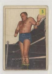 Hans Hermann Wrestling Cards 1955 Parkhurst Prices