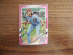 Alec Bohm [Pink Wave Refractor] Baseball Cards 2021 Topps Chrome Update Prices