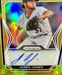 Jared Jones [Gold Prizm] Baseball Cards 2021 Panini Prizm Draft Picks Autographs Prices