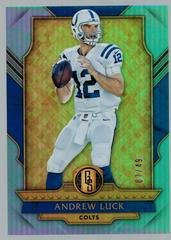 Andrew Luck [Platinum] #21 Football Cards 2017 Panini Gold Standard Prices