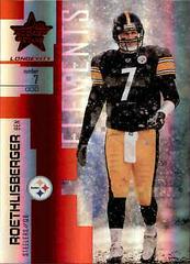 Ben Roethlisberger [Ruby] Football Cards 2007 Leaf Rookies & Stars Longevity Prices