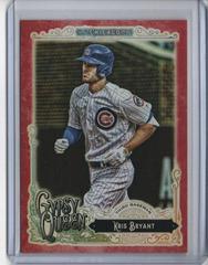 Kris Bryant [w/ Cap Red] Baseball Cards 2017 Topps Gypsy Queen Prices