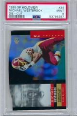 Michael Westbrook [Die Cut] Football Cards 1995 SP Holoview Prices