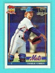 Charlie O'Brien #442 Baseball Cards 1991 Topps Desert Shield Prices