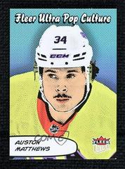 Auston Matthews #PC-5 Hockey Cards 2021 Ultra Pop Culture Prices