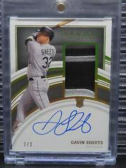 Gavin Sheets [Patch Autograph Holo Gold] Baseball Cards 2022 Panini Immaculate Prices