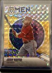 Joey Votto [Gold] Baseball Cards 2022 Panini Mosaic Men of Mastery Prices