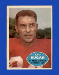 Leo Sugar Football Cards 1960 Topps Prices