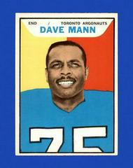 Dave Mann #107 Football Cards 1965 Topps CFL Prices