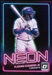 Vladimir Guerrero Jr. #NE4 Baseball Cards 2021 Panini Donruss Optic Neon Prices