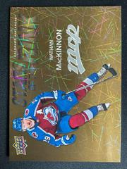 Nathan MacKinnon [Gold] Hockey Cards 2023 Upper Deck MVP Stars of the Rink Prices