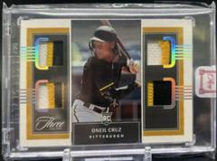 Oneil Cruz [Holo Silver] #109 Baseball Cards 2022 Panini Three and Two Prices