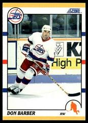 don barber Hockey Cards 1990 Score Rookie Traded Prices