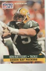 Ken Ruettgers Football Cards 1991 Pro Set Prices