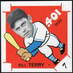 Bill Terry Baseball Cards 1980 Laughlin 300/400/500 Prices