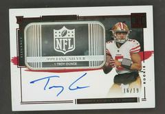 Trey Lance [Silver Autograph] #104 Football Cards 2021 Panini Impeccable Prices