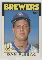 Dan Plesac #87T Baseball Cards 1986 Topps Traded Prices