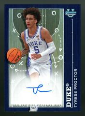 Tyrese Proctor #PPA-TP Basketball Cards 2023 Bowman Chrome University Prodigal Playmakers Autographs Prices