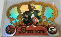 Brett Favre [Blue Holofoil] #51 Football Cards 1997 Pacific Crown Royale Prices