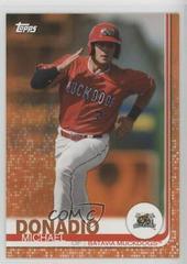 Michael Donadio [Orange] Baseball Cards 2019 Topps Pro Debut Prices