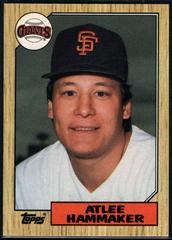 Atlee Hammaker #781 Baseball Cards 1987 Topps Prices