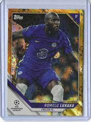 Romelu Lukaku [Gold Starball] #89 Soccer Cards 2021 Topps UEFA Champions League Prices