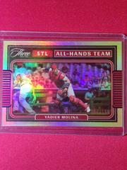 Yadier Molina Baseball Cards 2022 Panini Three and Two All Hands Team Prices