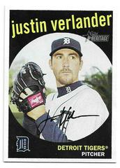 Justin Verlander Baseball Cards 2008 Topps Heritage Prices