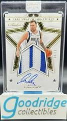 Luka Doncic [Gold] #14 Basketball Cards 2022 Panini Flawless Star Swatch Signature Prices