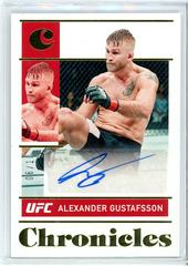 Alexander Gustafsson [Gold] Ufc Cards 2022 Panini Chronicles UFC Signatures Prices