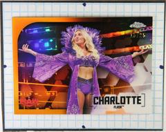 Charlotte Flair [Orange] Wrestling Cards 2020 Topps WWE Chrome Prices