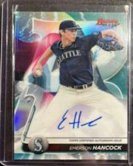 Emerson Hancock [Refractor] Baseball Cards 2020 Bowman's Best of 2020 Autographs Prices